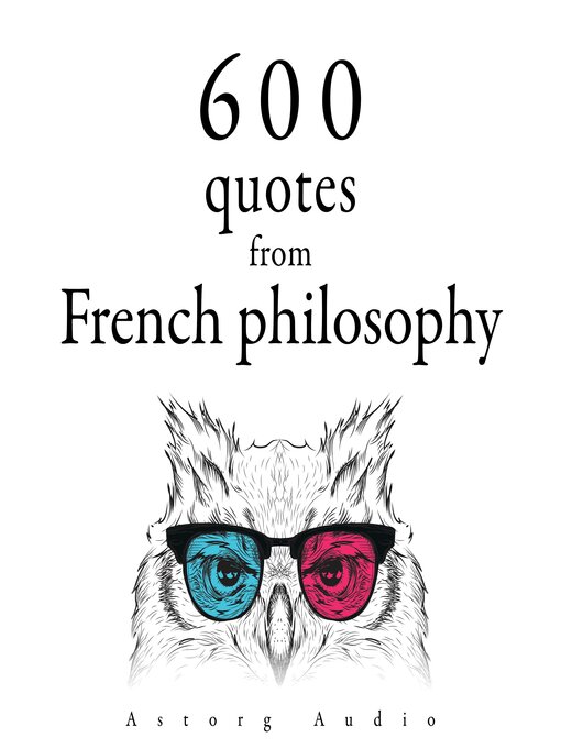 Title details for 600 Quotations from French philosophy by Voltaire - Available